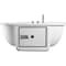 Eago EAGO AM128ETL 6 ft Acrylic White Whirlpool Bathtub w Fixtures AM128ETL - alternate 11